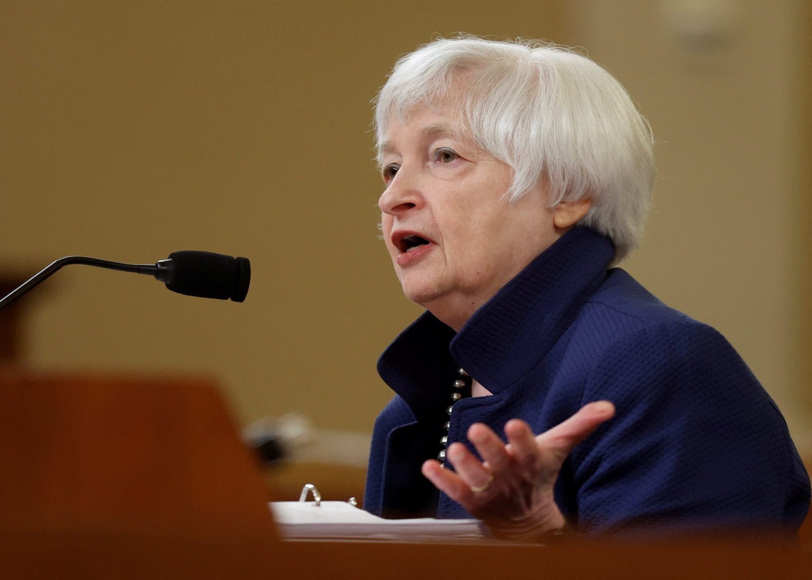 Treasury-Secretary-Yellen-Holds-Unscheduled-Meeting-With-Top-Financial-Regulators